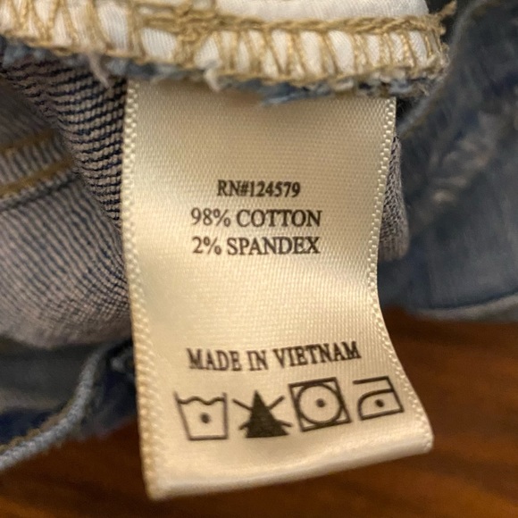 Distressed Denim Cut Off Shorts by Alter'd State - Picture 4 of 7